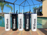 Customized Logo Tumblers 2-Sided ( Min Order 8 Quantity ), custom logo cups, Destination Pineapple