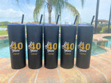 Customized Logo Tumblers 2-Sided ( Min Order 8 Quantity ), custom logo cups, Destination Pineapple