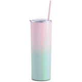 Personalized Tumbler with Straw