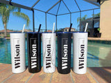 Customized Logo Tumblers 2-Sided ( Min Order 8 Quantity ), custom logo cups, Destination Pineapple