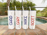 Destination/Celebration Tumblers-party cups-bridal party-birthday cups-Destination Pineapple
